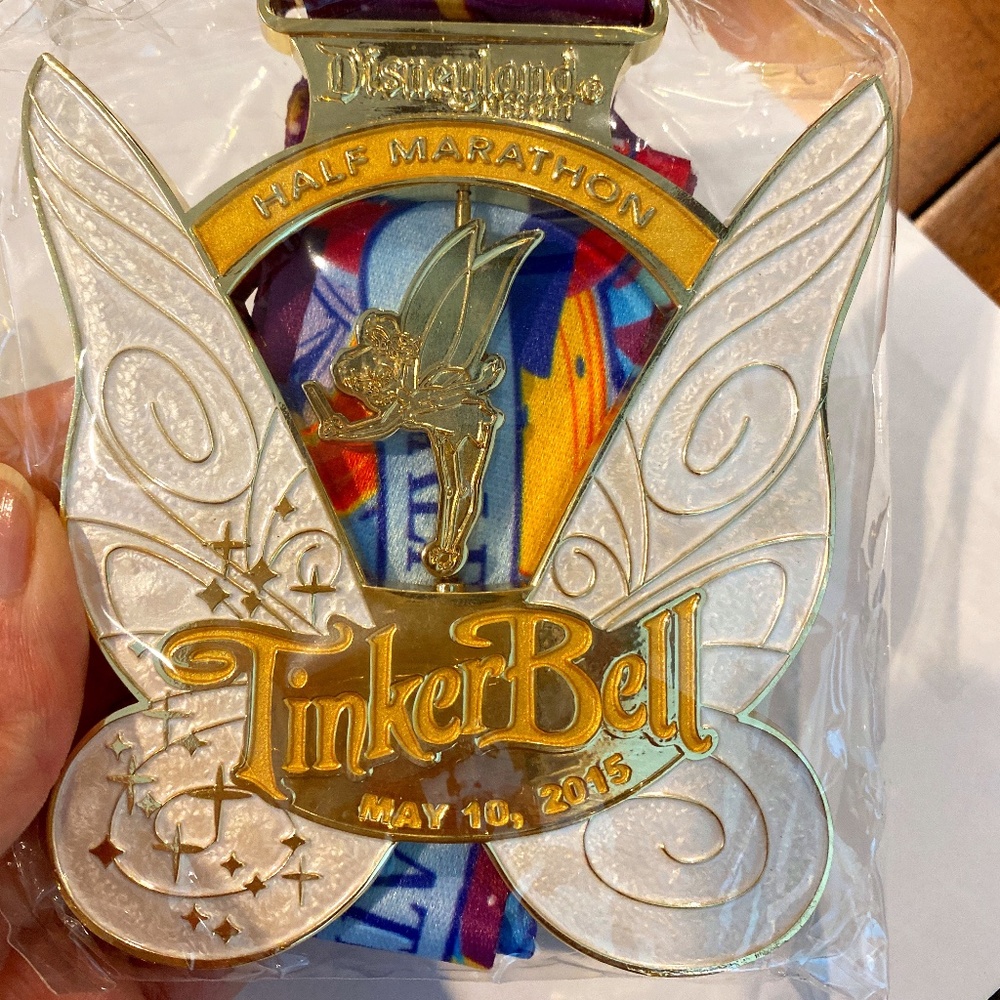 2015 Disney Tinkerbell Half Medal